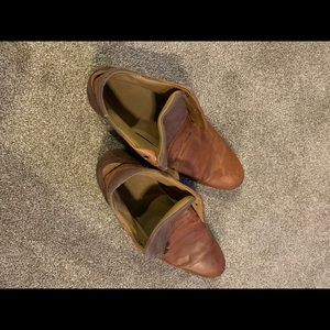 Brown aldo dress shoes